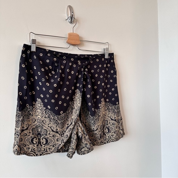 ANTHROPOLOGIE-“HEI Hei” Luna Linen Blend Skirted Shorts (Size:Medium) - Picture 8 of 11